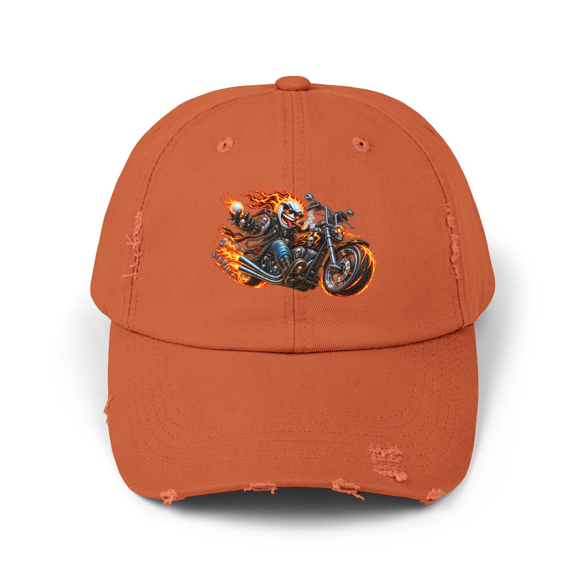 Fire Biker Golf Madness.