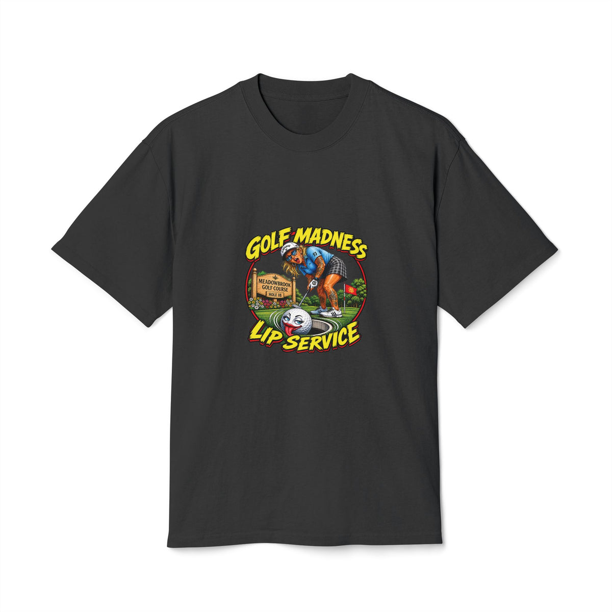 Lip Service – Golf Madness Heavy Faded T-Shirt