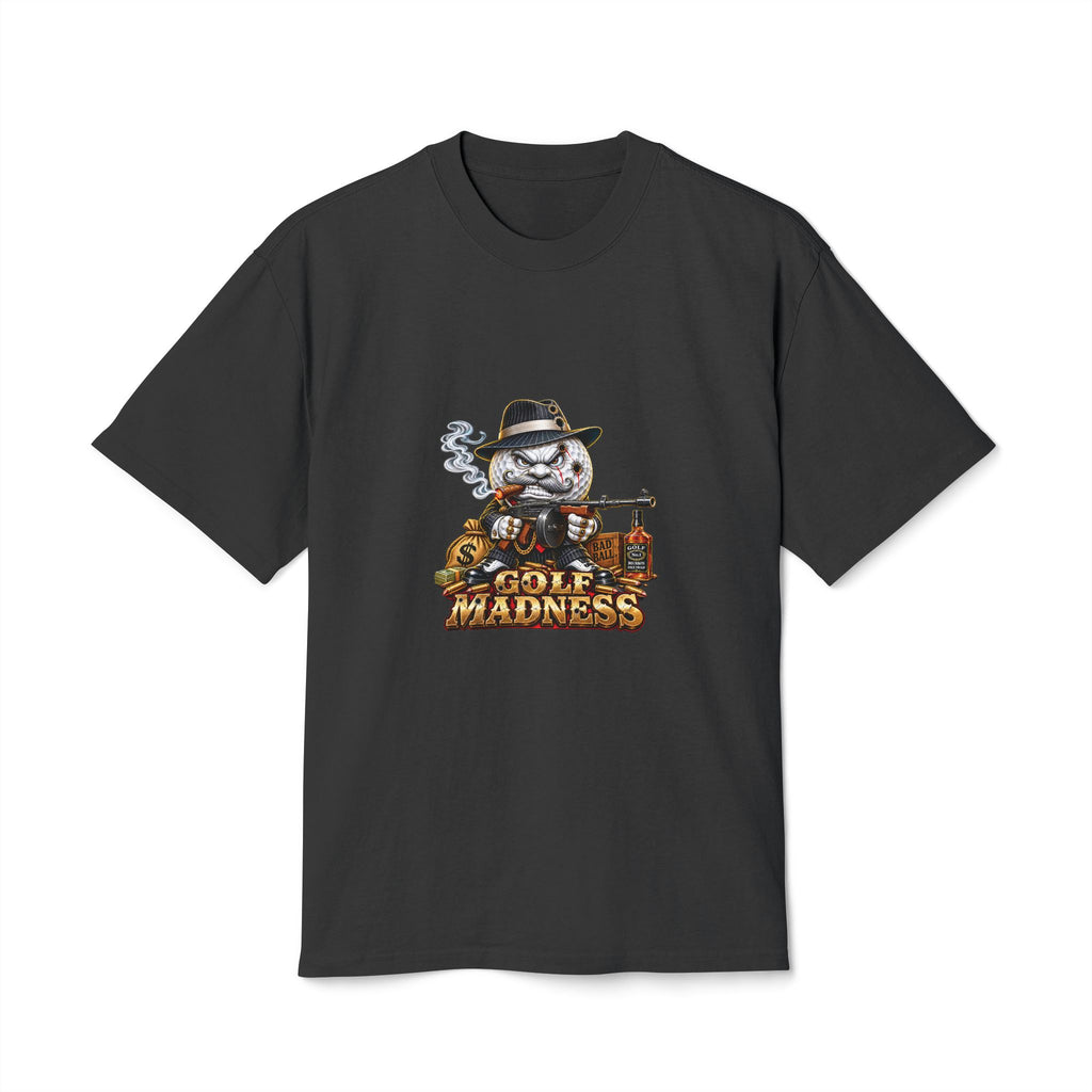 Gangster Golf Ball – Golf Madness Heavy Faded T-Shirt