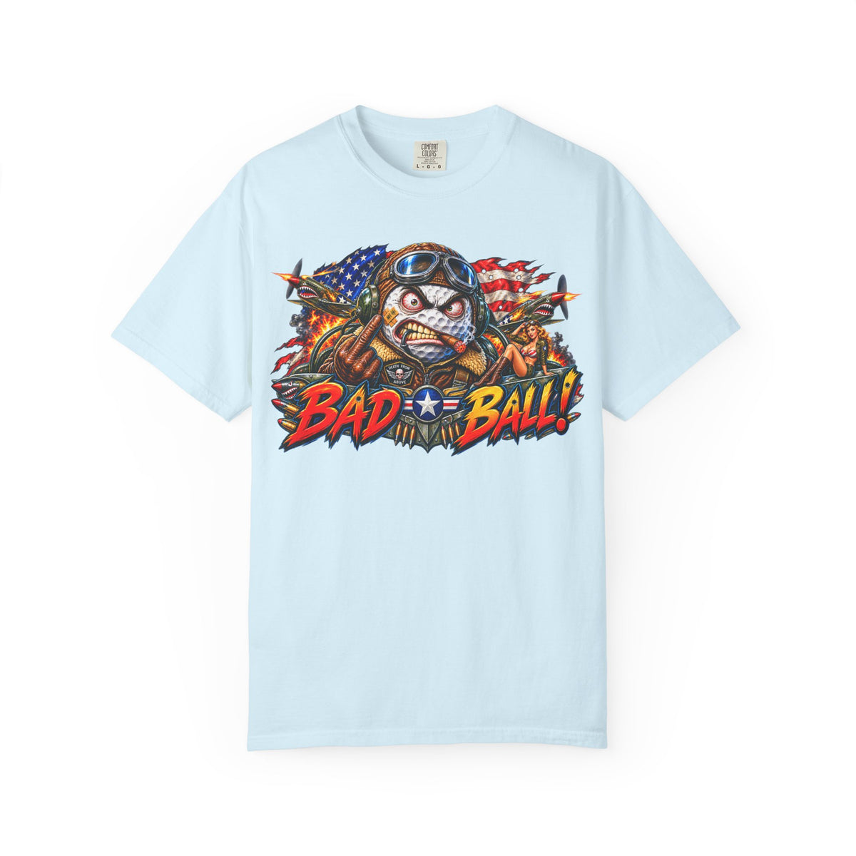 Golf Madness – Air Force Flying Ace Golf Ball T-Shirt