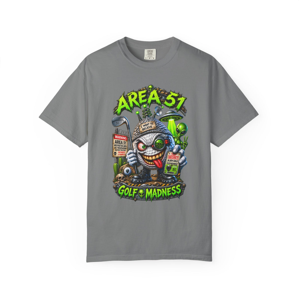 Golf Madness – Area 51 Golf Ball Vertical Edition 👽⛳