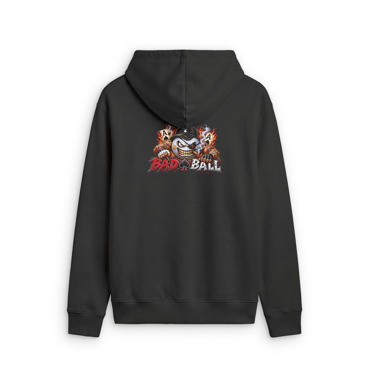 Aces Wild Golf Ball – Golf Madness Faded Zip Hoodie