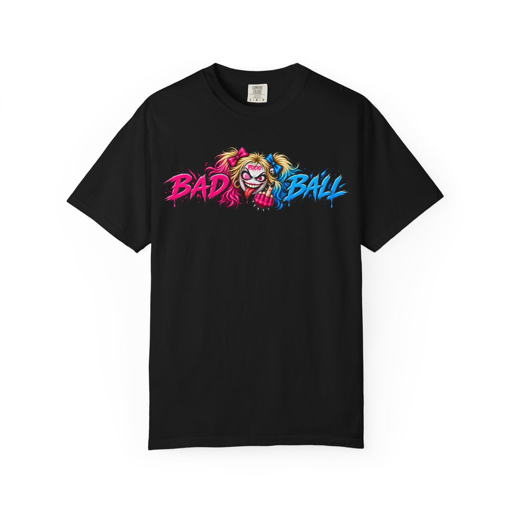 Golf Madness – Psycho Girl Golf Ball T-Shirt