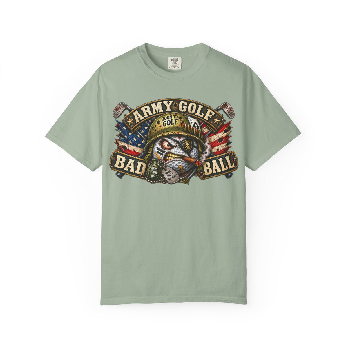Golf Madness – Army Combat Golf Ball T-Shirt