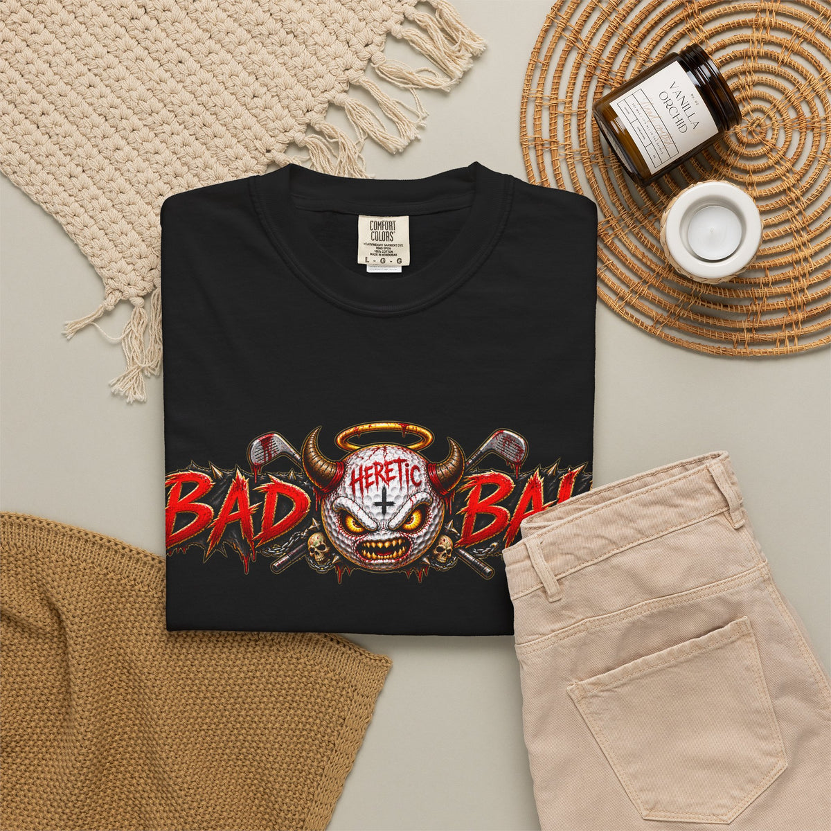 Golf Madness – Heretic Golf Ball T-Shirt