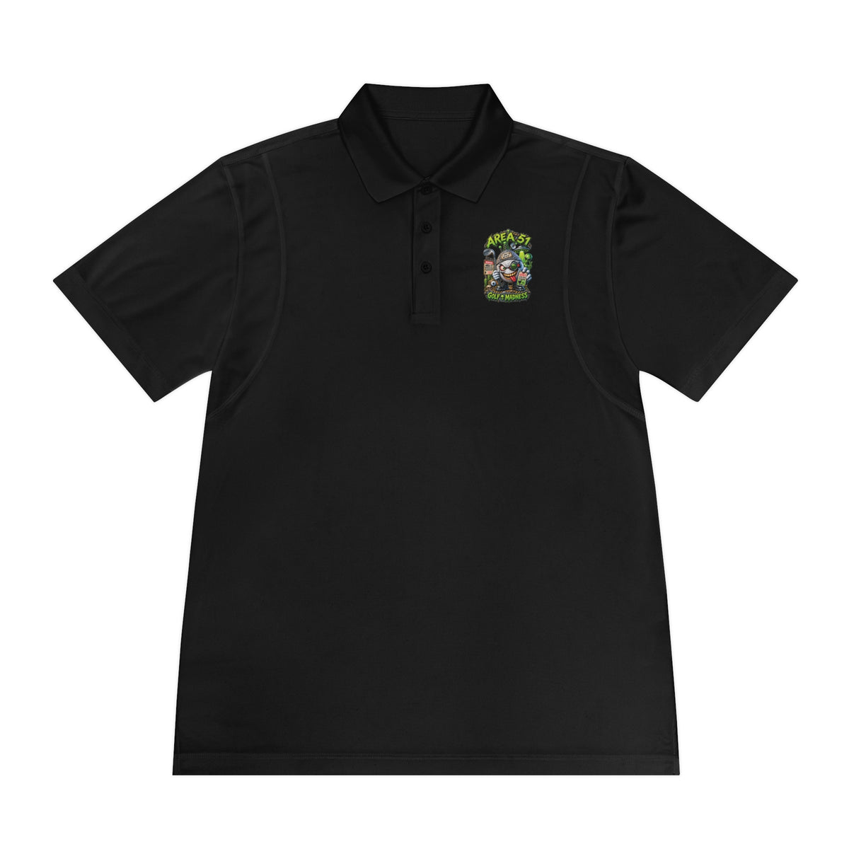 Area 51 Golf Ball – Golf Madness Performance Golf Polo