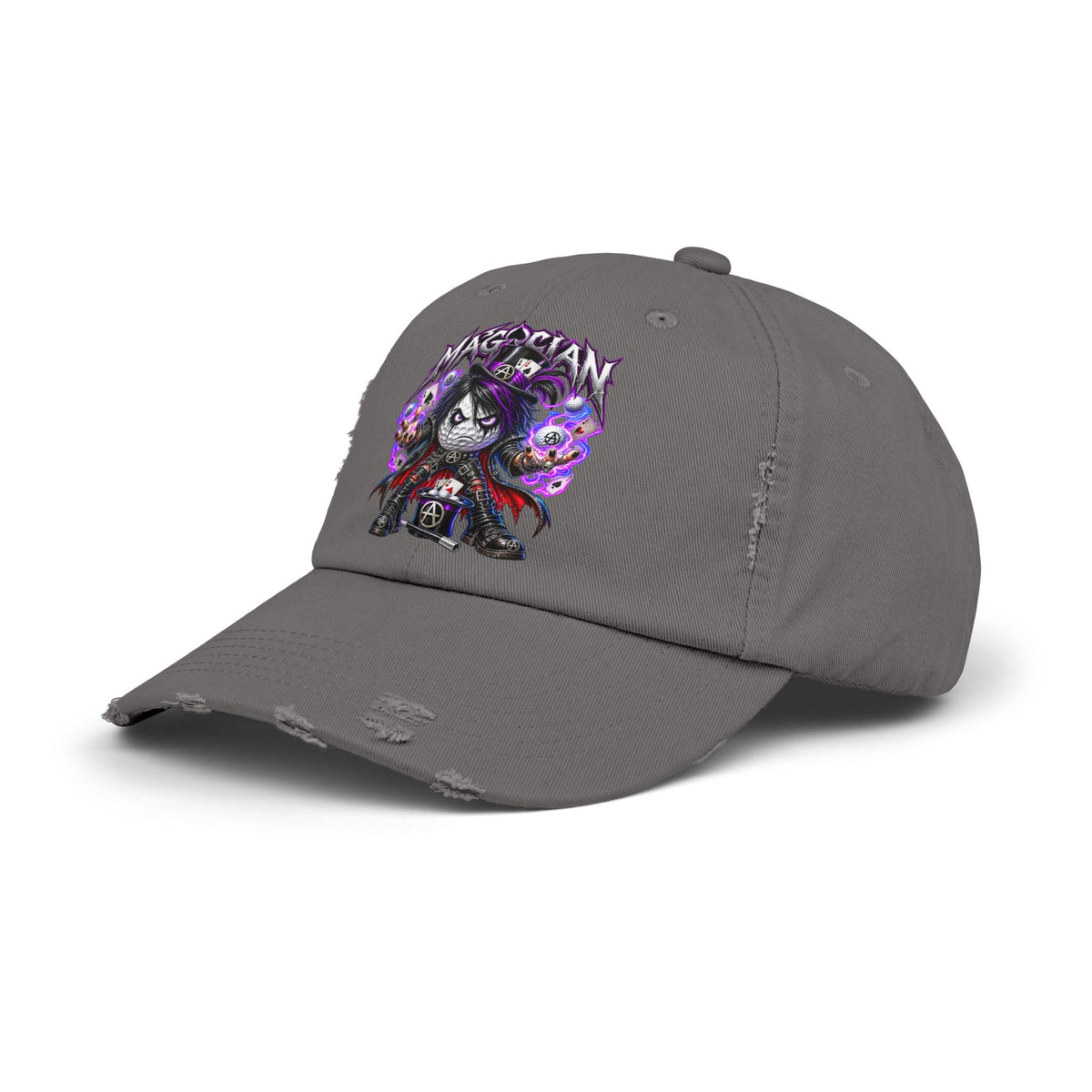 Dark Illusionist Golf Ball – Golf Madness Distressed Dad Hat