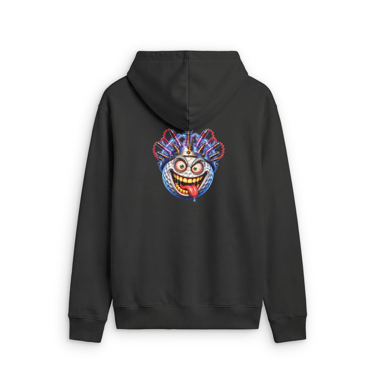 Electrified Golf Ball – Golf Madness Faded Zip Hoodie