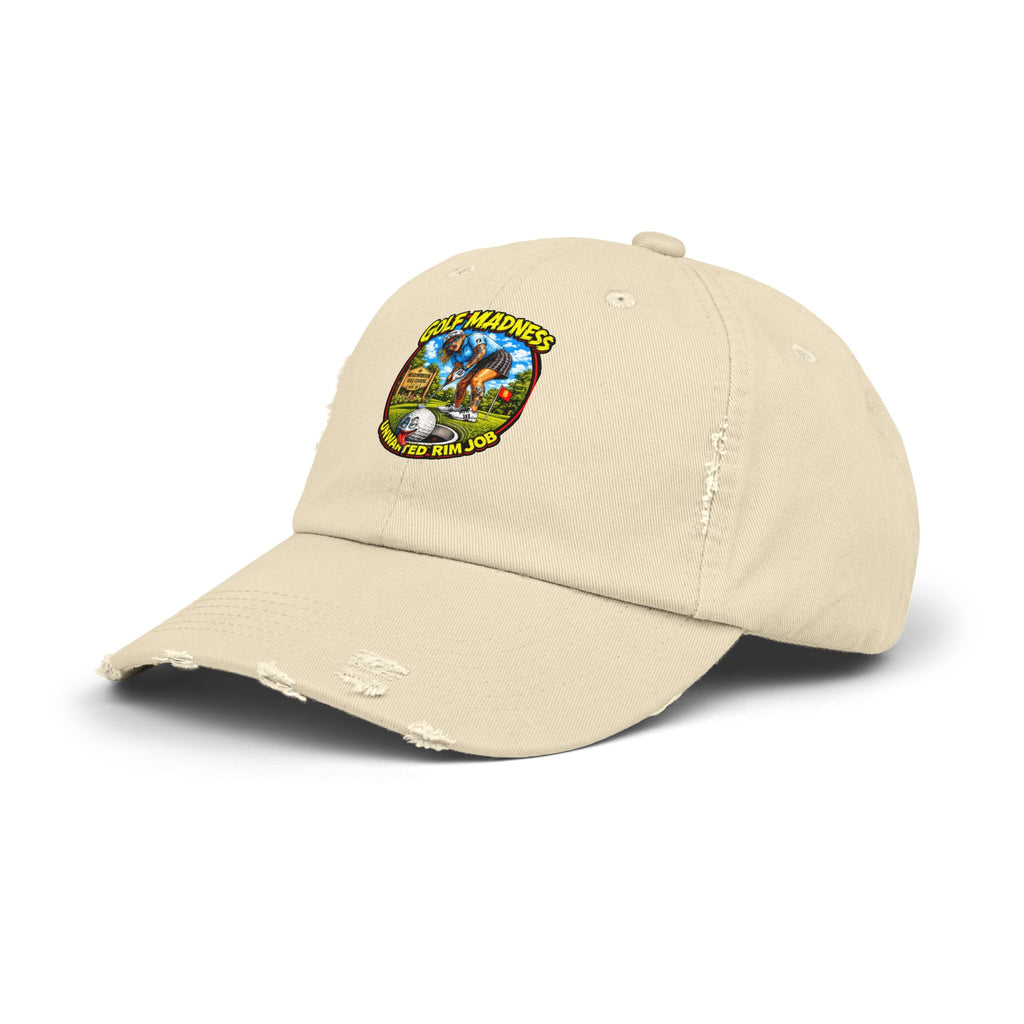 Unwanted Rim Job – Golf Madness Distressed Dad Hat