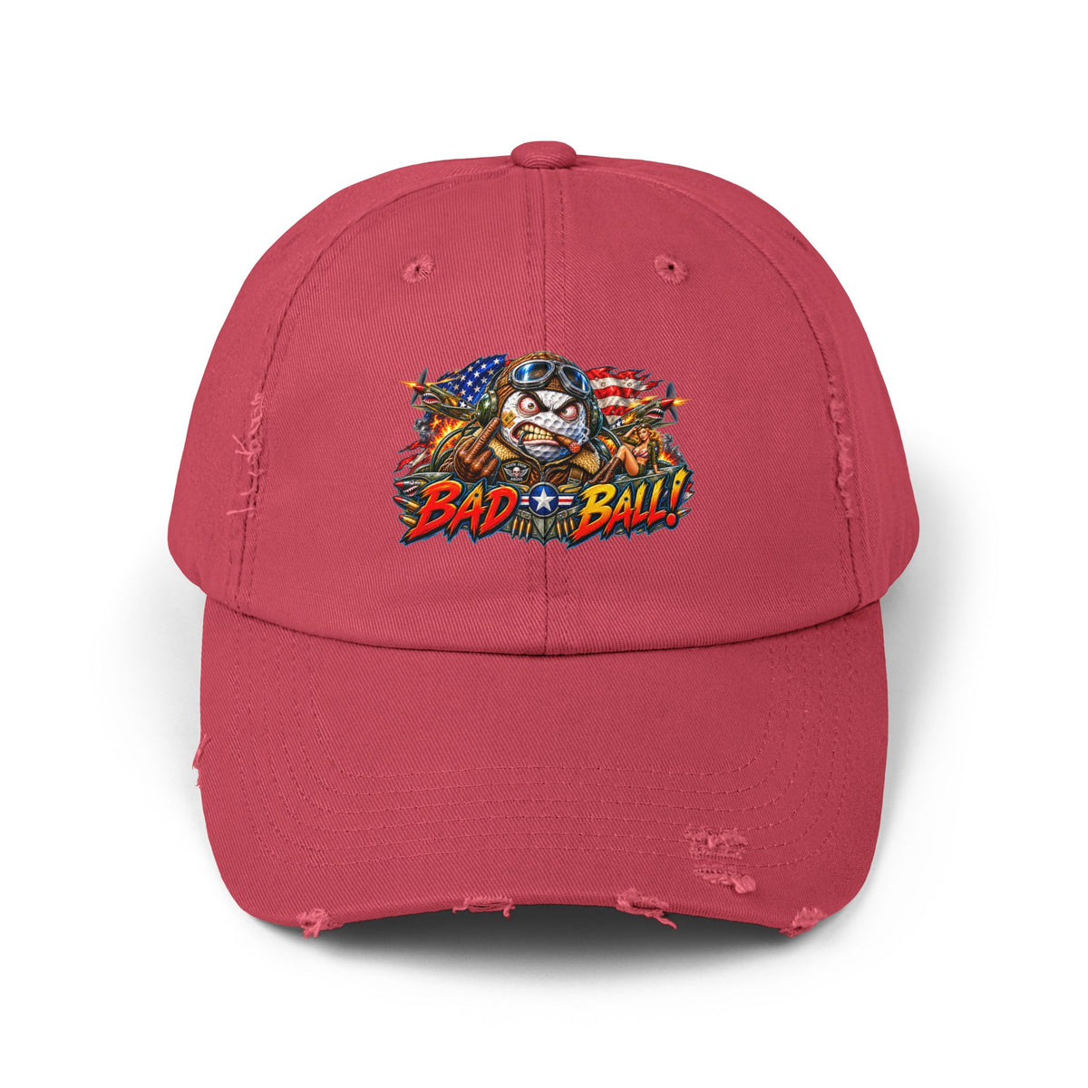 Air Force Flying Ace Golf Ball – Golf Madness Distressed Dad Hat