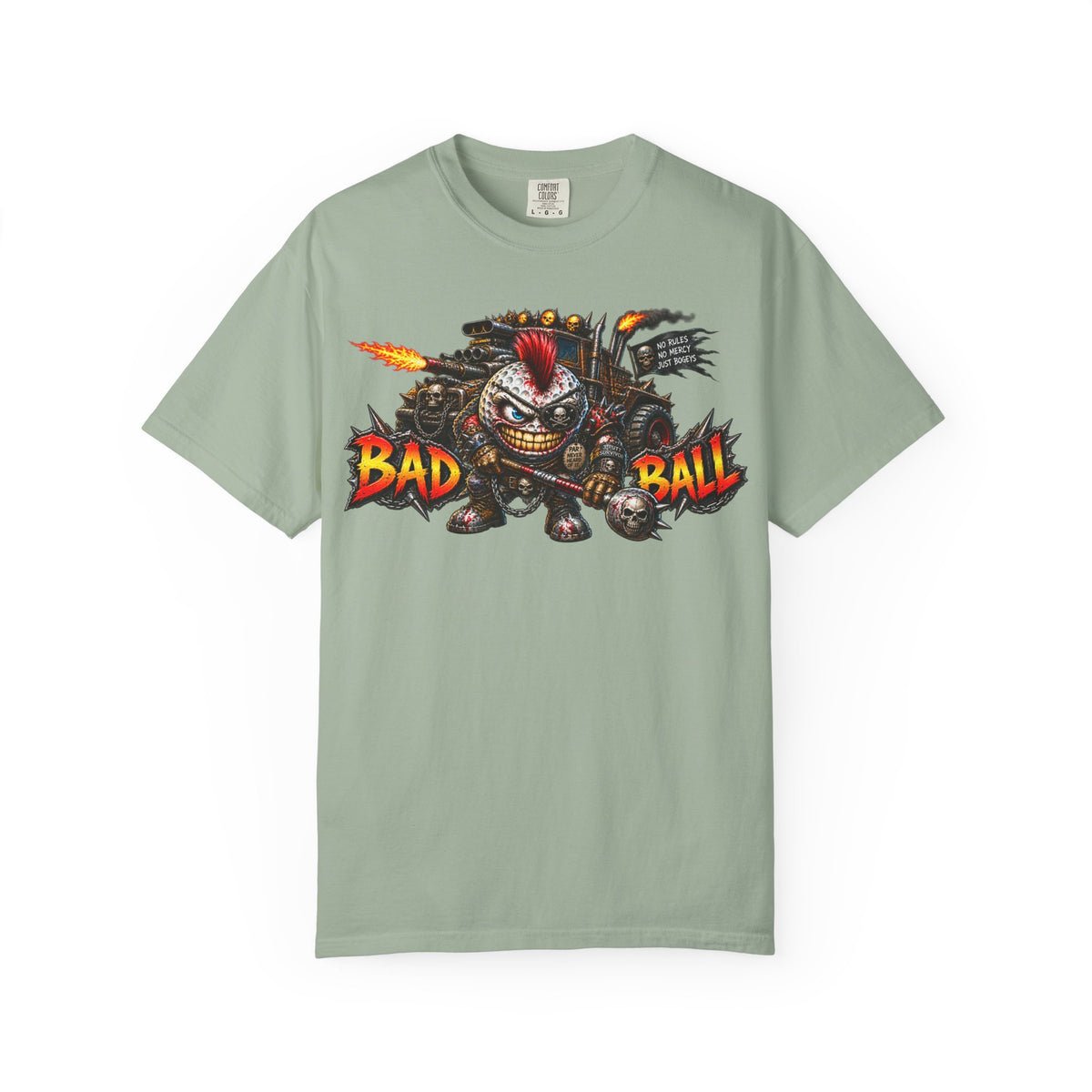 Golf Madness – Wasteland Warrior Golf Ball T-Shirt