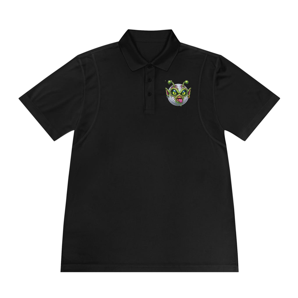 Alien Face Golf Ball – Golf Madness Performance Golf Polo