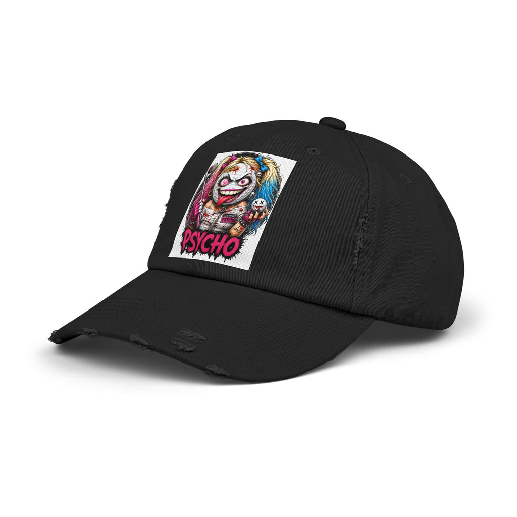 Psycho Girl Golf Ball #2 – Golf Madness Distressed Dad Hat