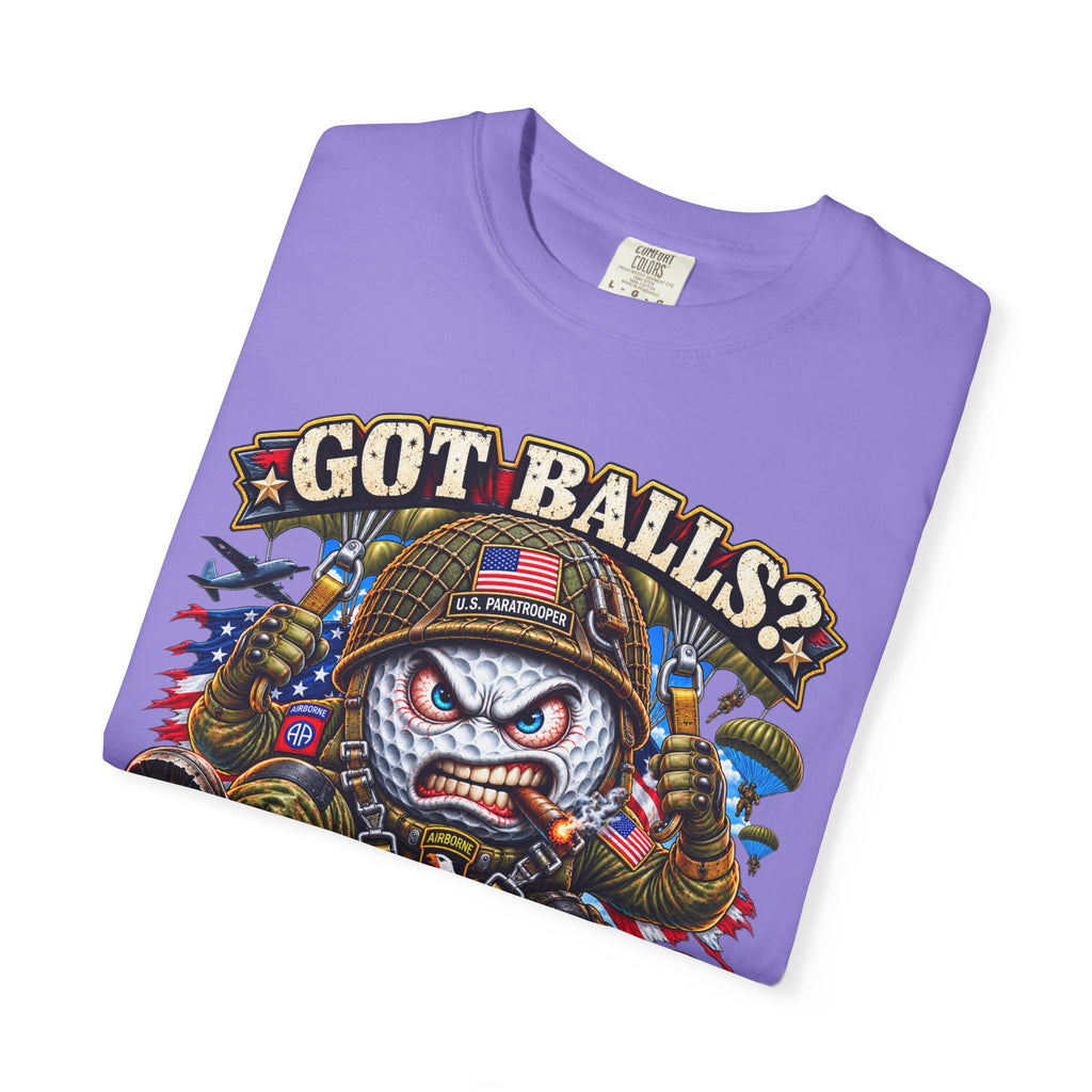 Golf Madness – Paratrooper Golf Ball T-Shirt 🪂