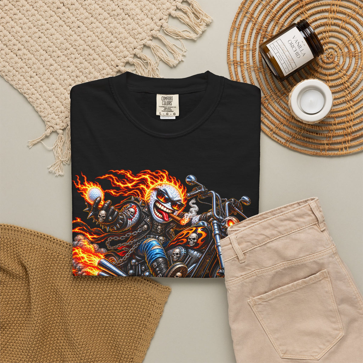 Golf Madness – Hellfire Biker Golf Ball 🔥🏍️⛳