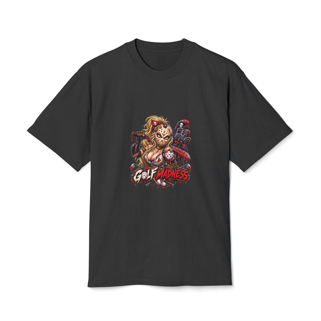 Slasher Girl Golf Ball – Golf Madness Heavy Faded T-Shirt