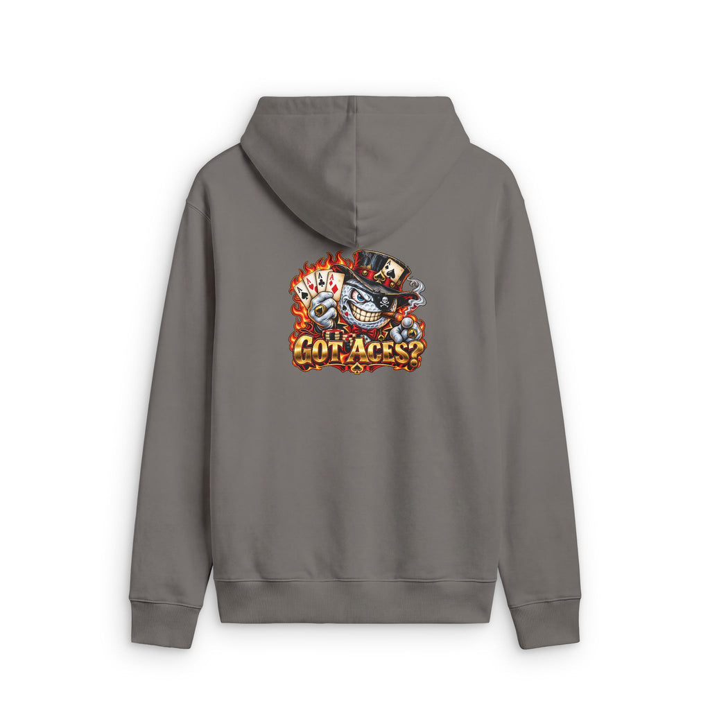 Got Aces Golf Ball #3 – Golf Madness Faded Zip Hoodie