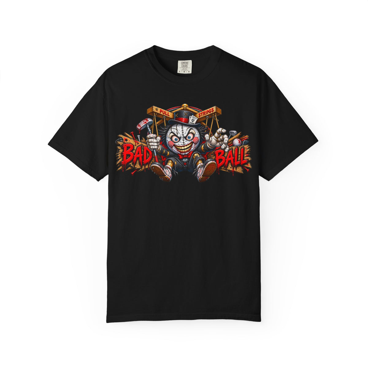 Golf Madness – Psycho Puppet Golf Ball T-Shirt