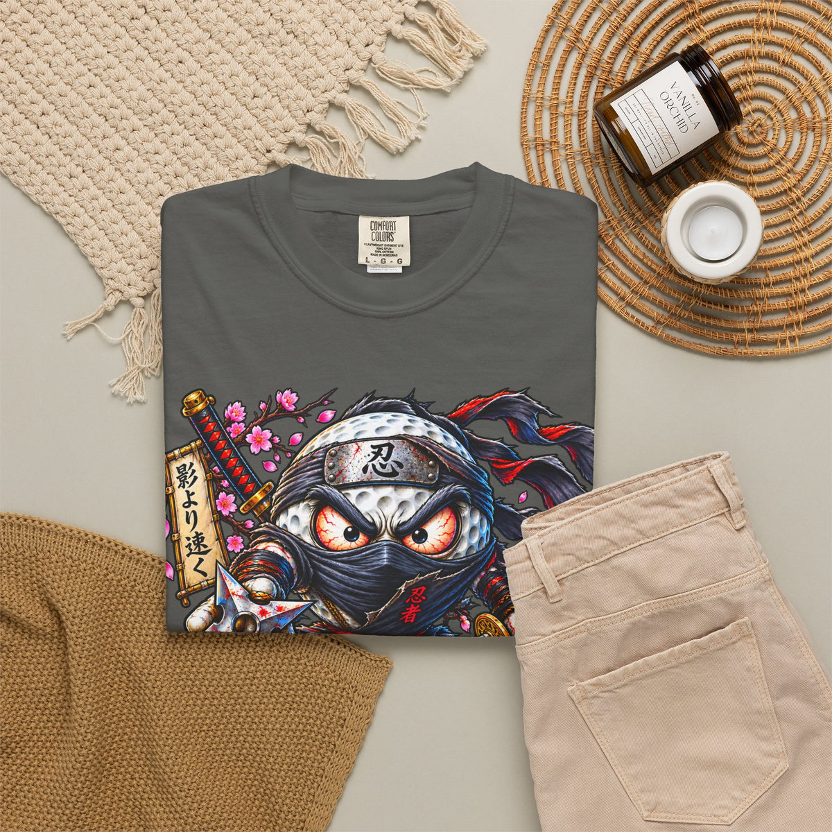 Golf Madness – Shinobi Golf Ball T-Shirt 🥷