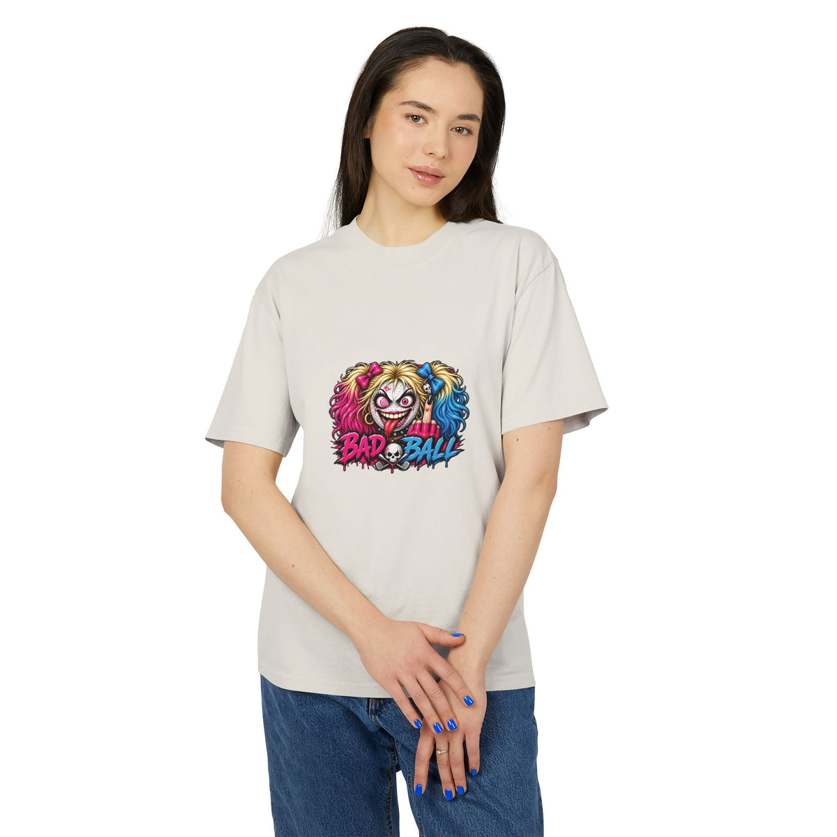 Psycho Maniac Golf Ball – Golf Madness Heavy Faded T-Shirt