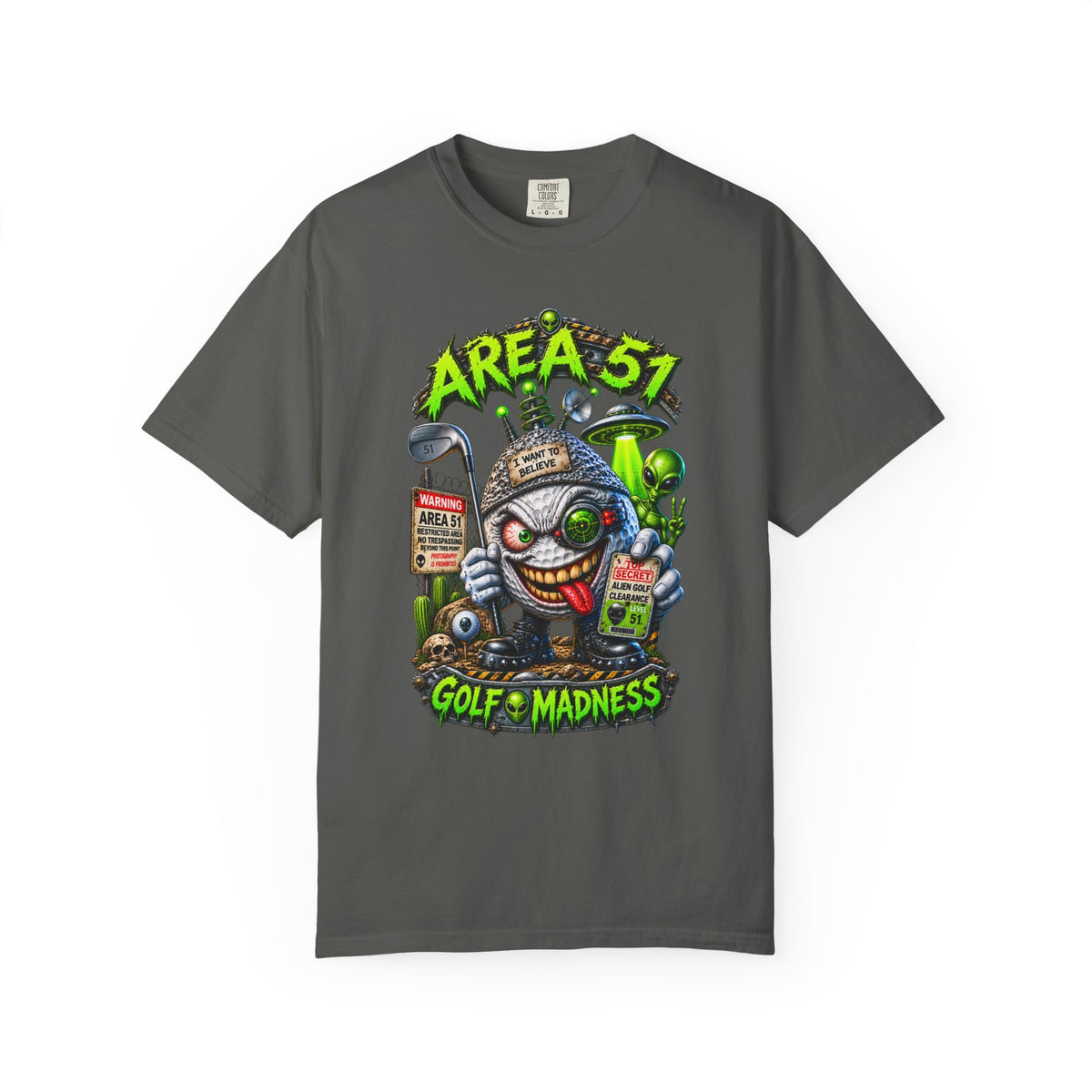 Golf Madness – Area 51 Golf Ball Vertical Edition 👽⛳