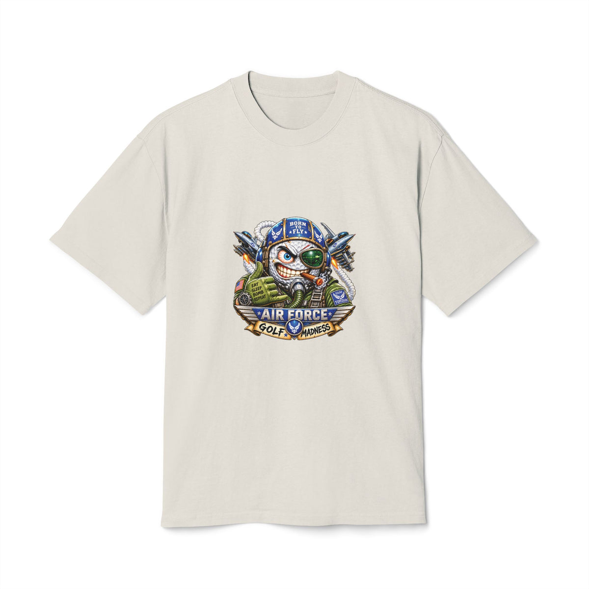 Air Force Pilot Golf Ball – Golf Madness Heavy Faded T-Shirt