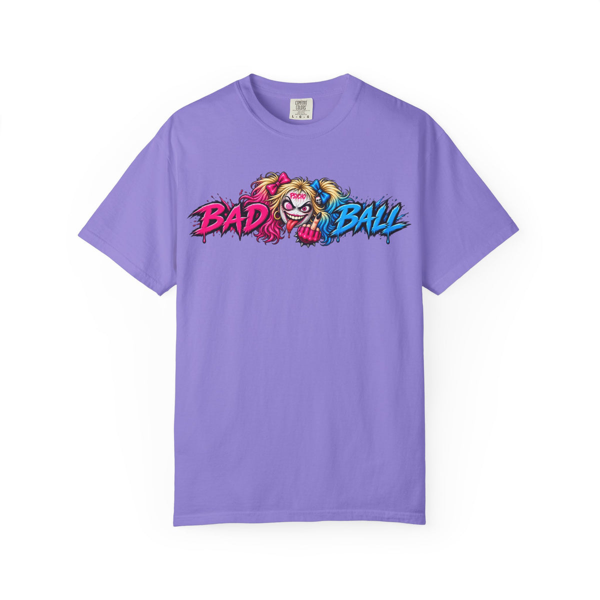 Golf Madness – Psycho Girl Golf Ball T-Shirt