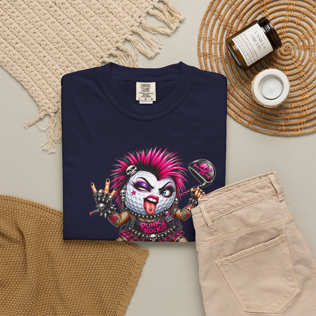 Punk Rock Golfer Girl Golf Ball – Golf Madness