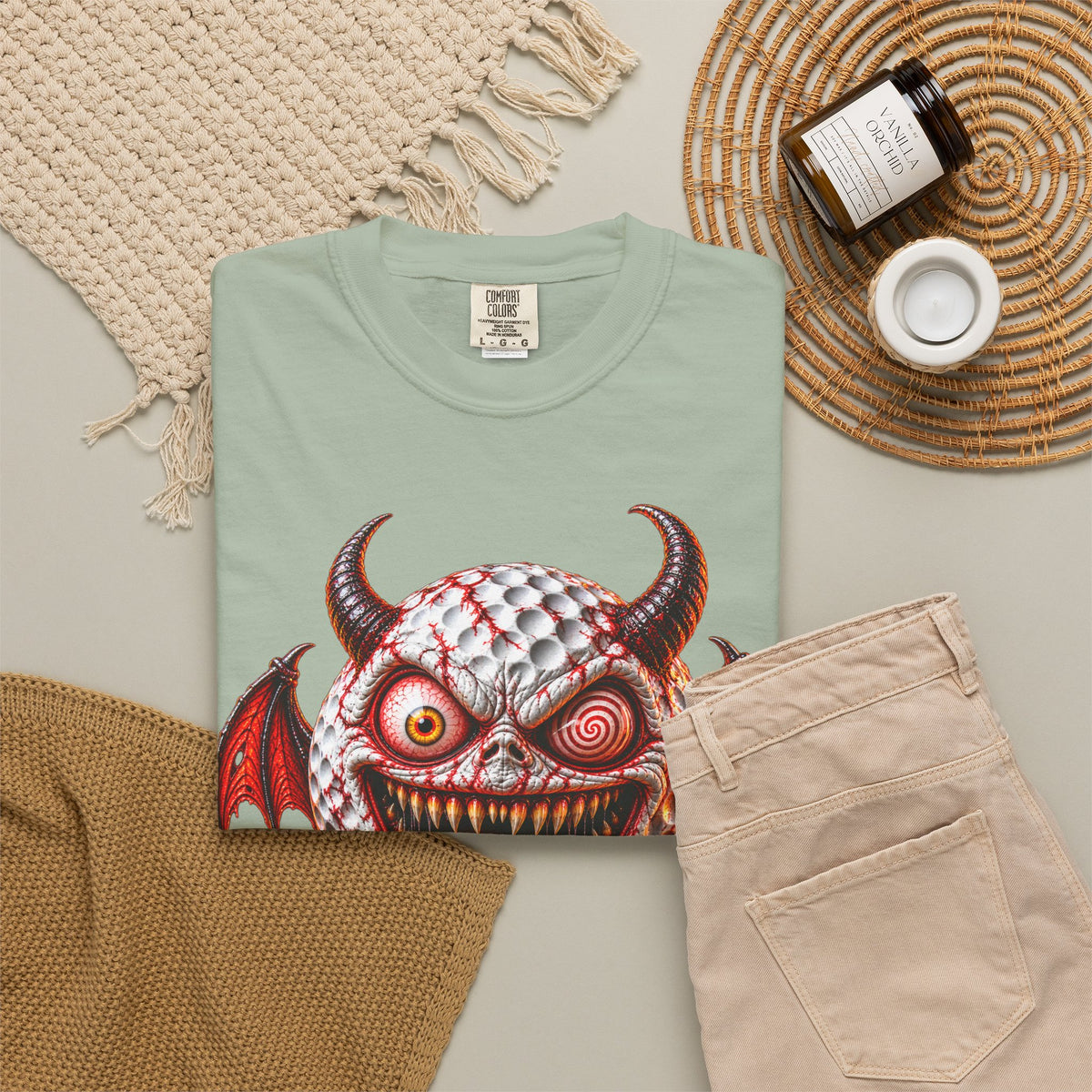 Golf Madness – Demon Golf Ball T-Shirt 👹