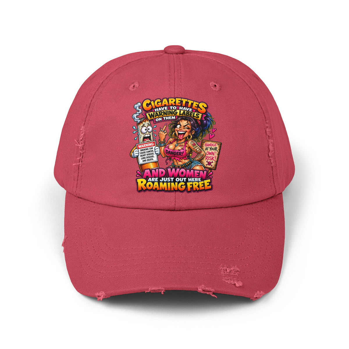 Cigarettes – Total Madness Distressed Hat