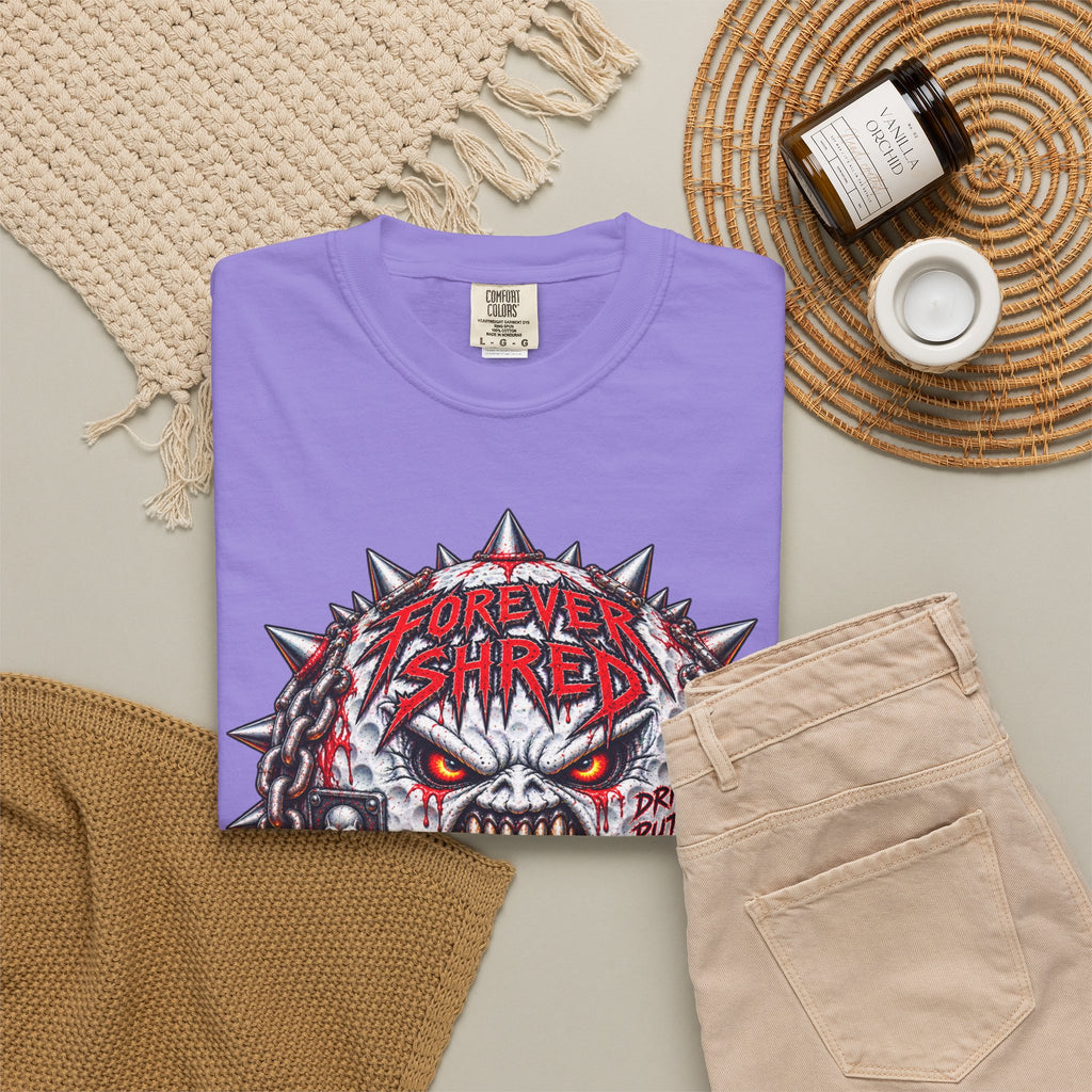 Golf Madness – Heavy Metal Golf Ball T-Shirt 🤘