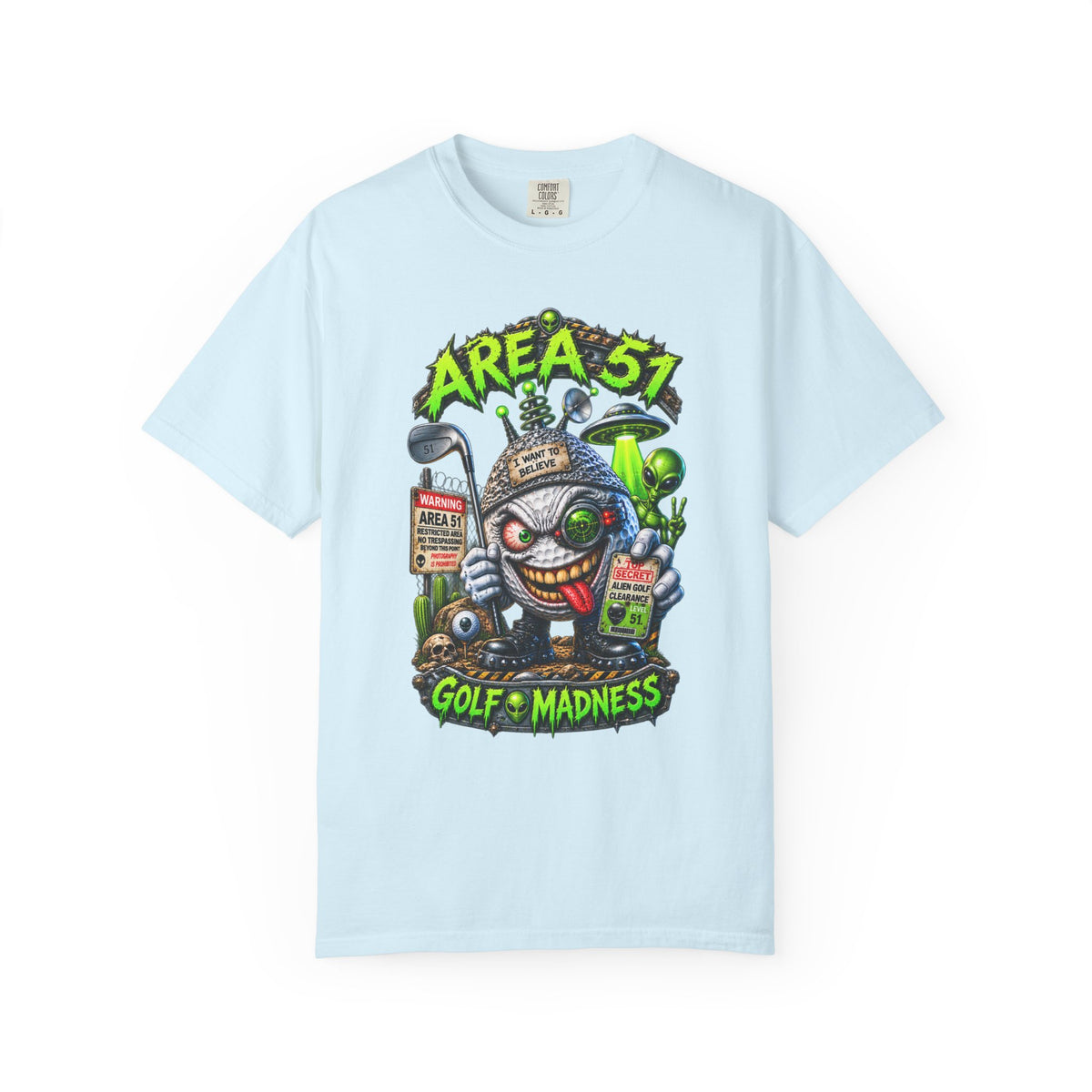 Golf Madness – Area 51 Golf Ball Vertical Edition 👽⛳