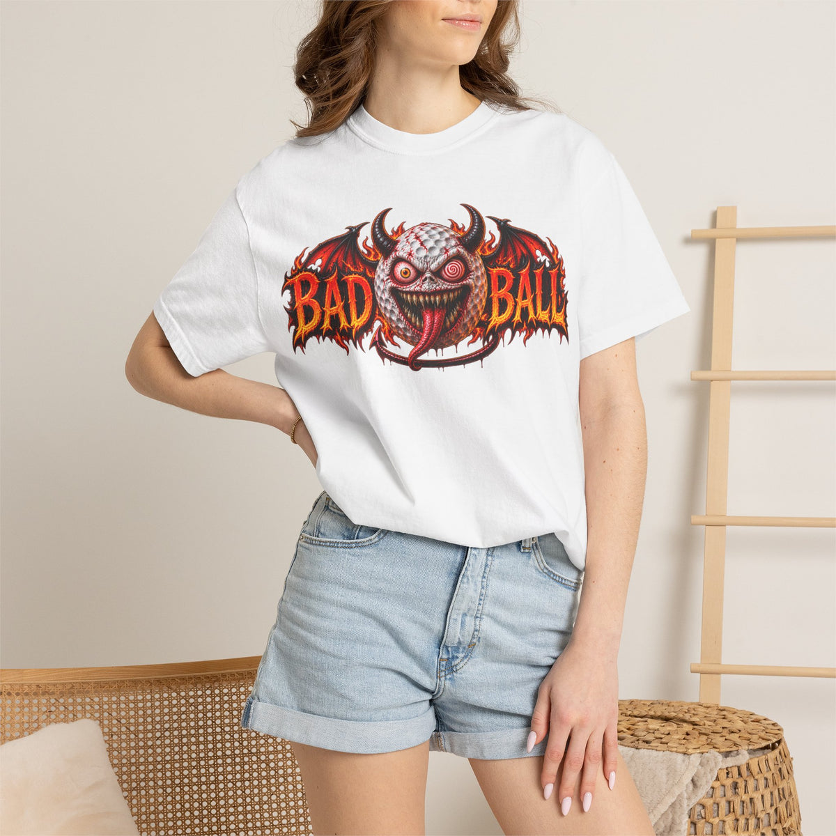 Bad Ball – Demon Golf Ball Horizontal Edition