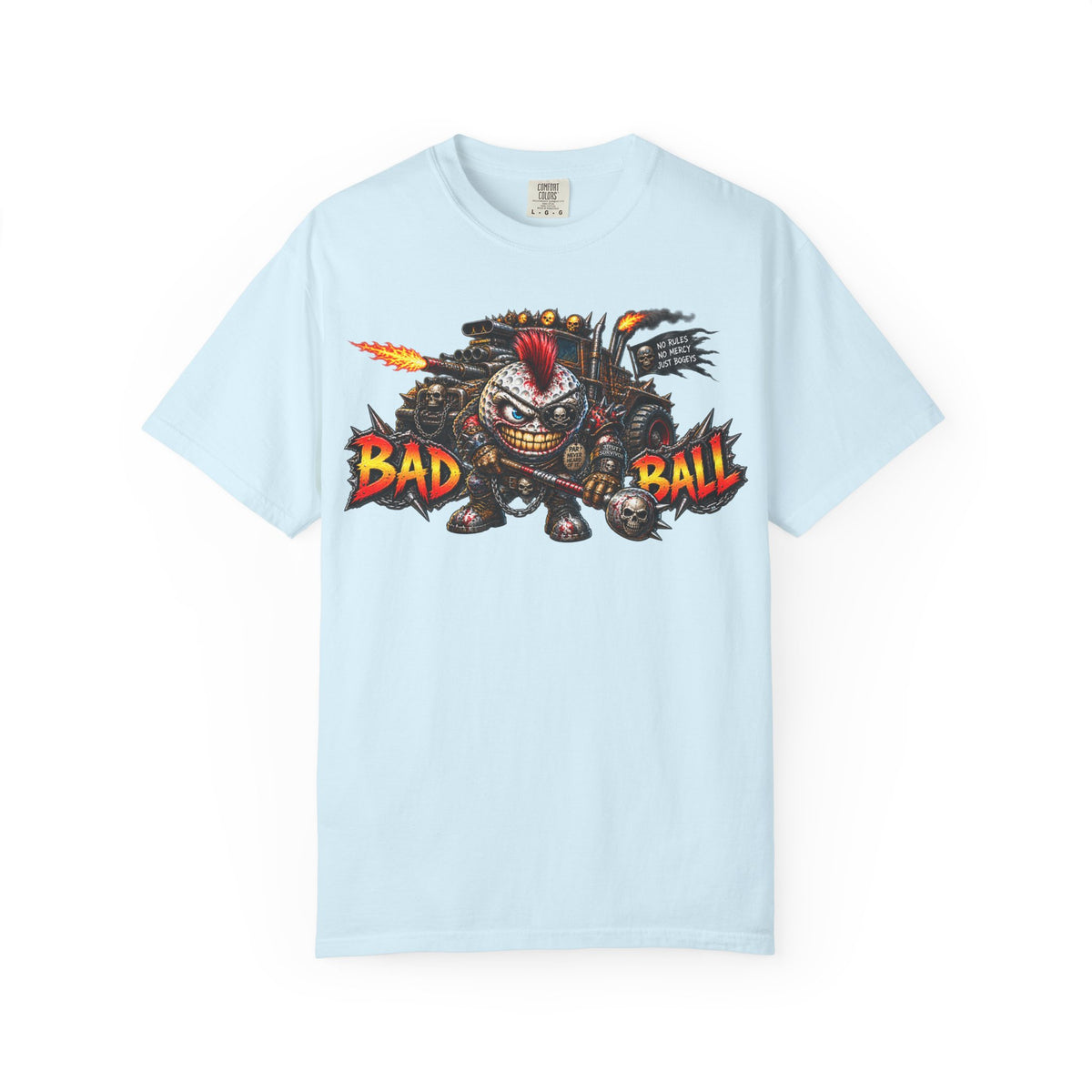 Golf Madness – Wasteland Warrior Golf Ball T-Shirt
