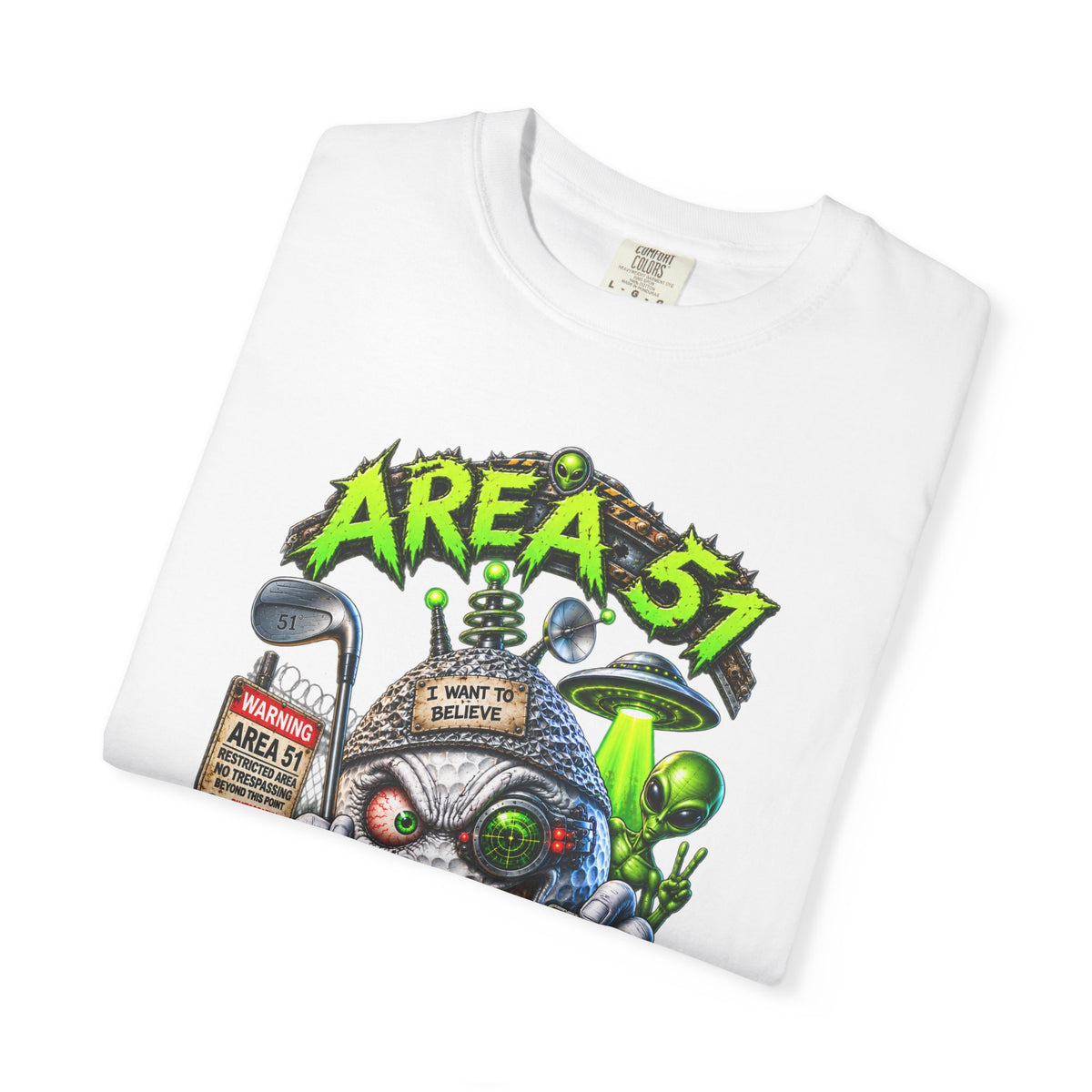 Golf Madness – Area 51 Golf Ball Vertical Edition 👽⛳