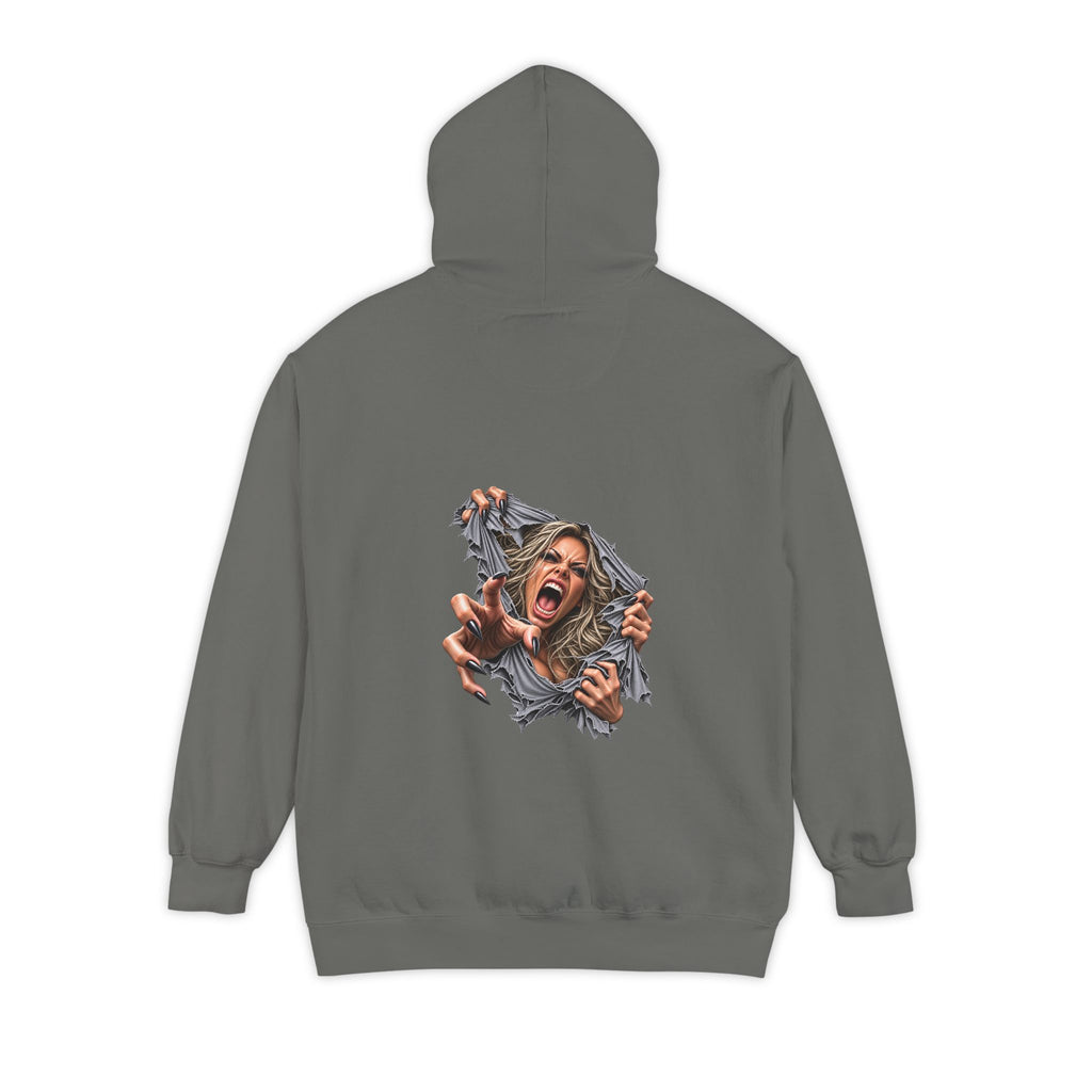 Breaking Through – Total Madness Garment-Dyed Pullover Hoodie