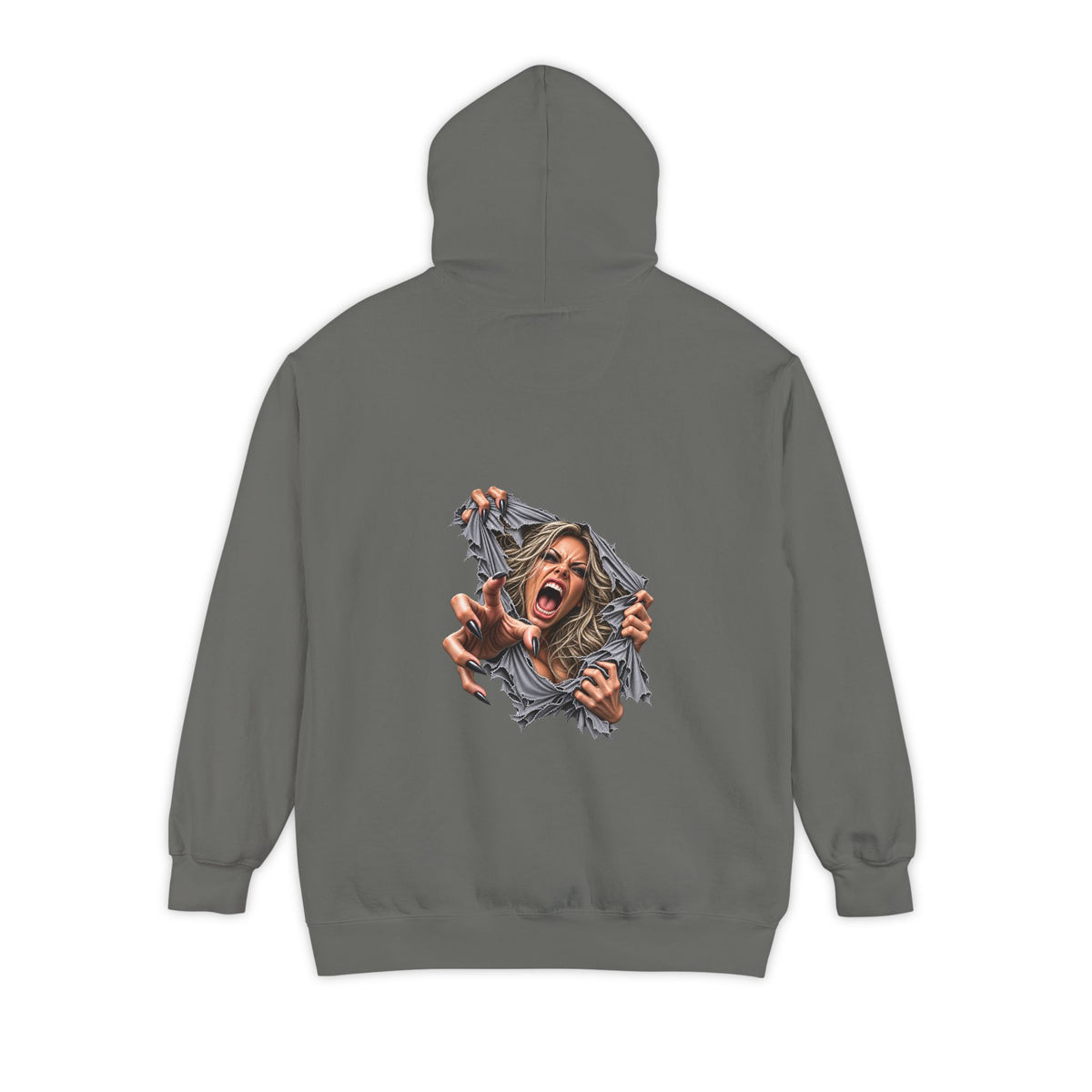 Breaking Through – Total Madness Garment-Dyed Pullover Hoodie