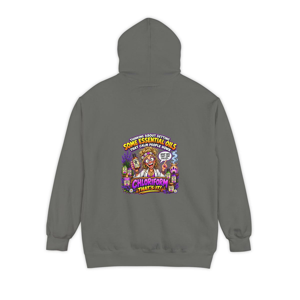Chloroform – Total Madness Garment-Dyed Pullover Hoodie