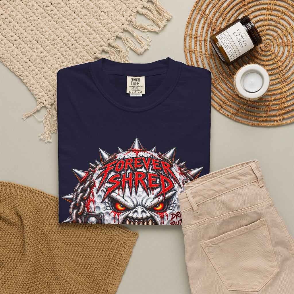 Golf Madness – Heavy Metal Golf Ball T-Shirt 🤘