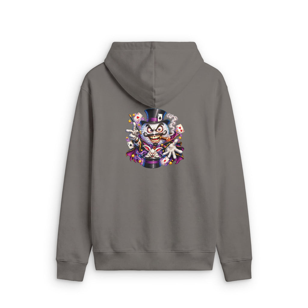 Magician with Rabbit Golf Ball – Golf Madness Faded Zip Hoodie