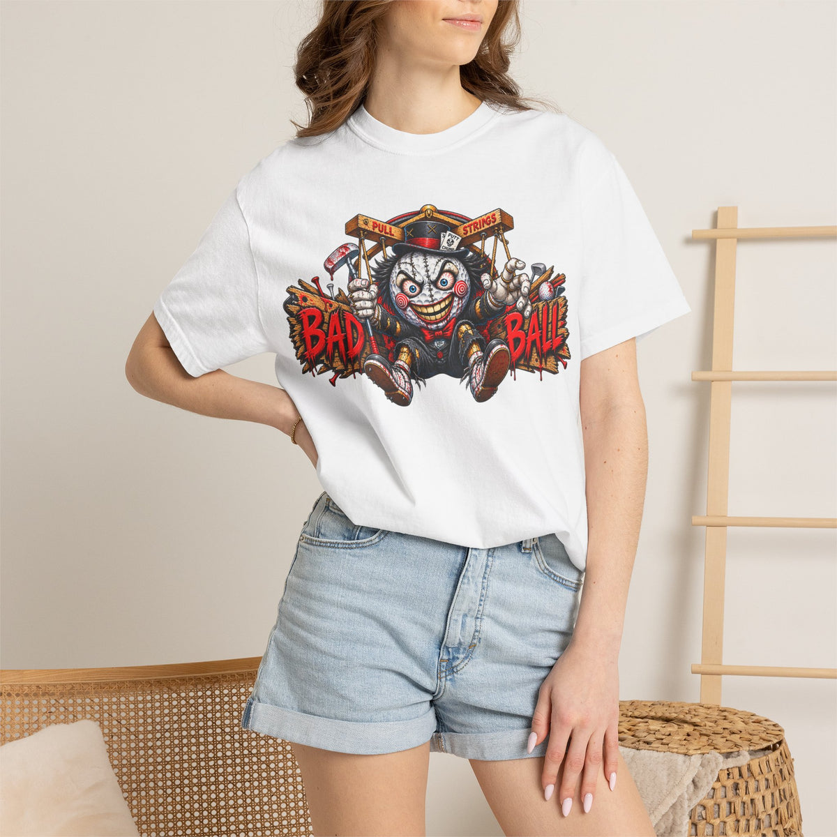 Golf Madness – Psycho Puppet Golf Ball T-Shirt
