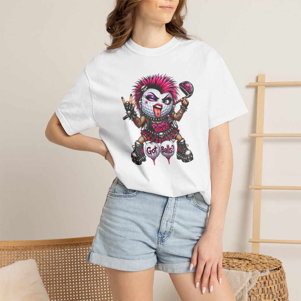 Punk Rock Golfer Girl Golf Ball – Golf Madness