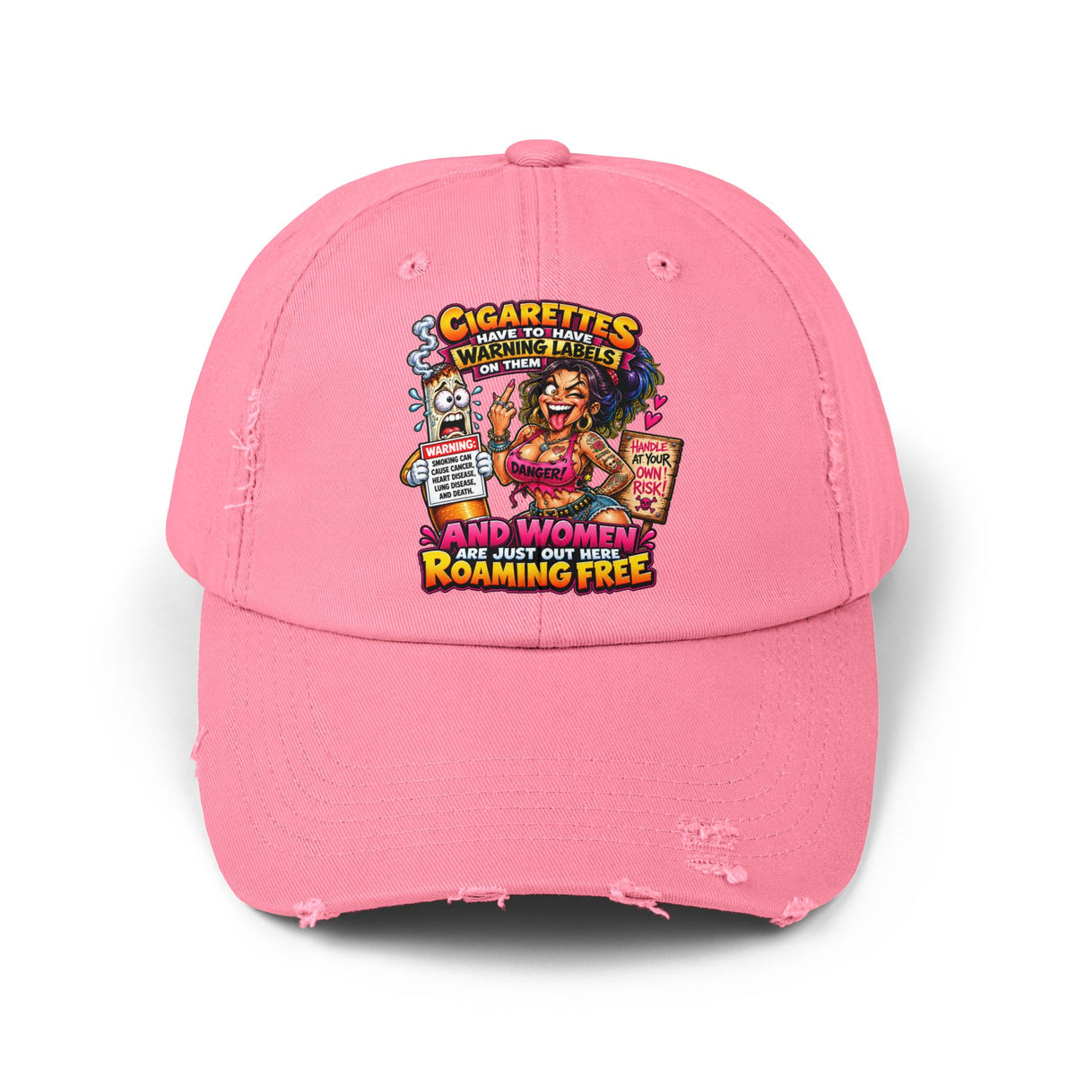 Cigarettes – Total Madness Distressed Hat