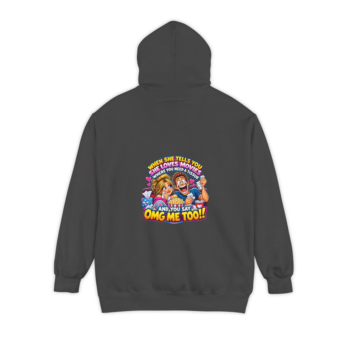 Tissue Time – Total Madness Garment-Dyed Pullover Hoodie