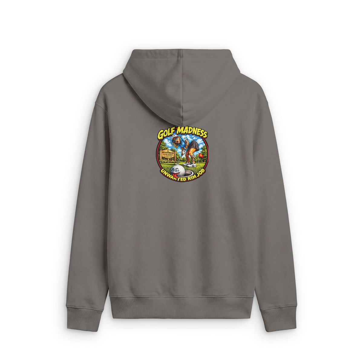 Unwanted Rim Job – Golf Madness Faded Zip Hoodie