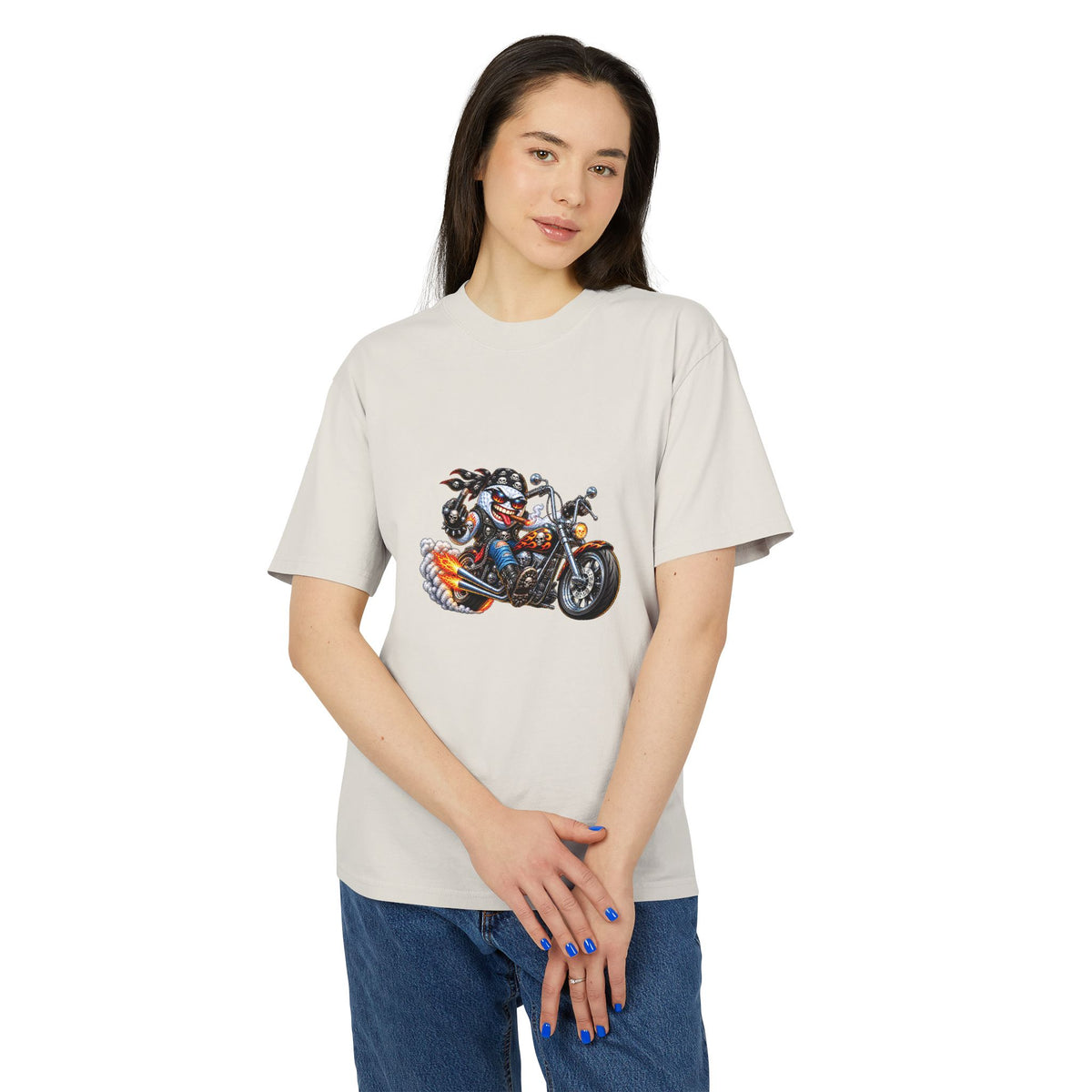 Biker Golf Ball – Golf Madness Heavy Faded T-Shirt